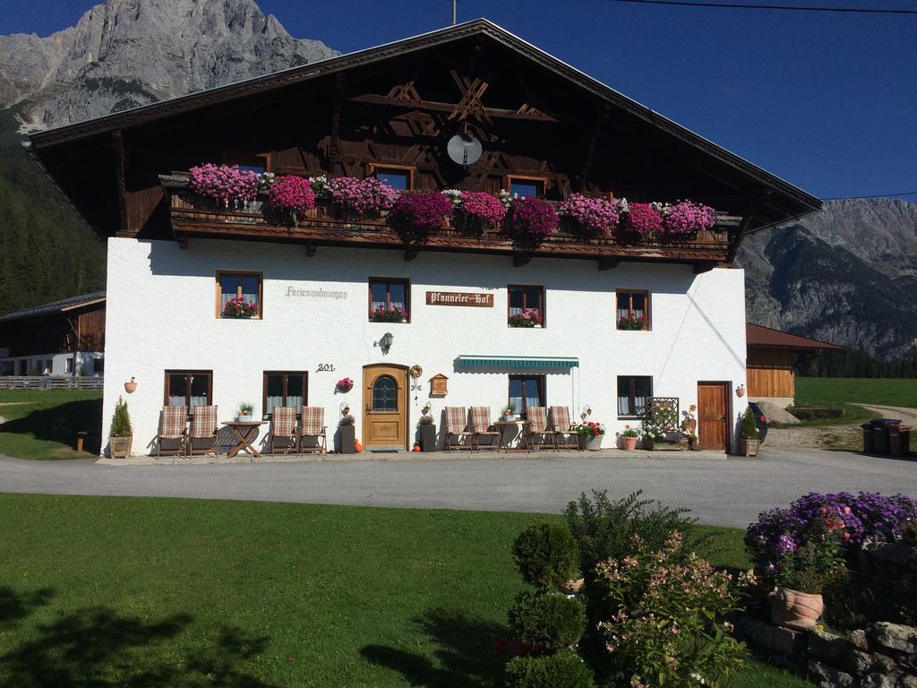 Pfannelerhof Appartamento Leutasch Esterno foto